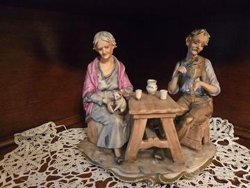 Statue porcellana Capodimonte Gianni Merlo