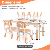 Tavolo +4 sedie x bambini