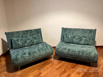 coppia Poltrone Letto Design 