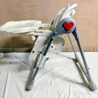 Seggiolone pappa Brevi reclinabile