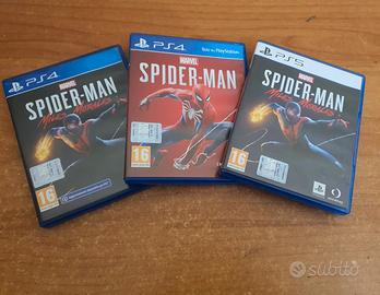 SPIDERMAN 1 e MILES MORALES PS4/PS5 ITA 🇮🇹