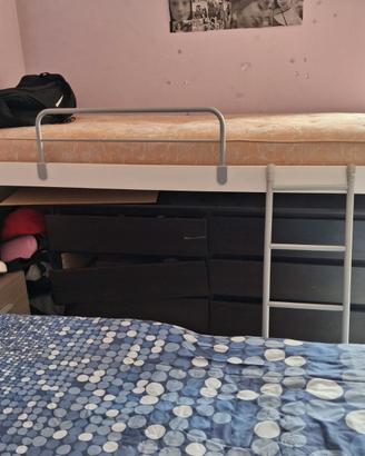 Letto alto