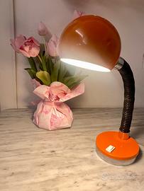 Lampada da tavolo eyeball anni ‘70 arancione