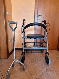Deambulatore e tripode
