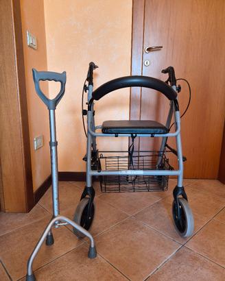 Deambulatore e tripode