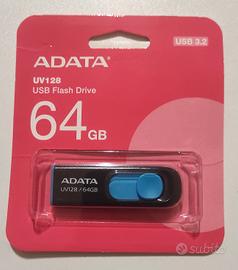 Pendrive USB Adata UV128 da 64 GB USB 3.2