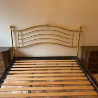 Letto ottone anni 80