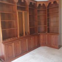 Mobile Libreria a L 4 metri con angolo compreso