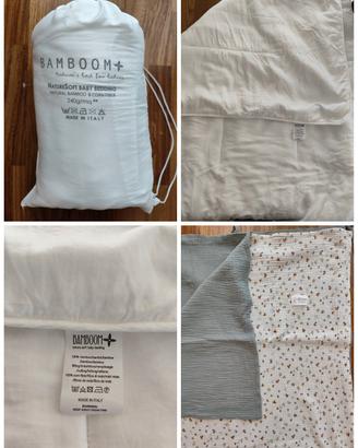 Piumino lettino Bamboom + copripiumino Dili Best