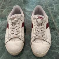 Diadora sneakers bianche rosse - taglia 39