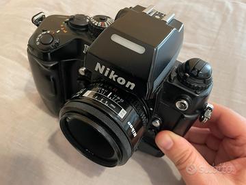 Nikon F4S + AF 50mm F1.8 (JPN)
