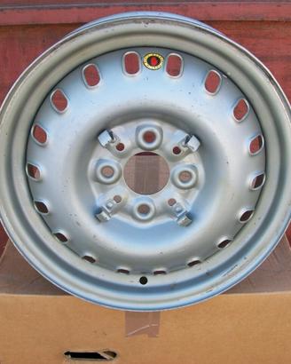 Cerchio Borrani fuoriserie 3,5x 14 Fiat 1100 103 T
