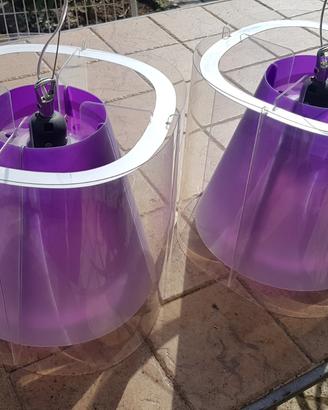 Sospensione Slamp Mod. Harris colore ametista