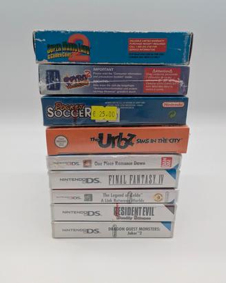 Collezione Nintendo Sealed Game Boy DS 3DS