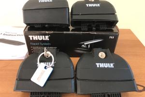 2 Barre portatutto THULE con 4 basi