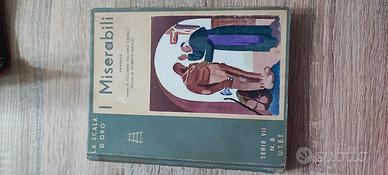 libro La scala d'oro 1934 i miserabili
