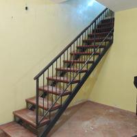 Scala in ferro e legno