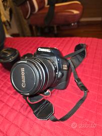Canon EOS 550D + obiettivo 18-55mm + Yongnuo 50mm