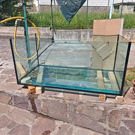 Acquario 120 x 60 x 55 350 400 litri con supporto