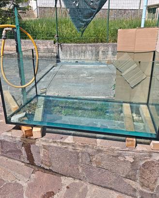 Acquario 120 x 60 x 55 350 400 litri con supporto