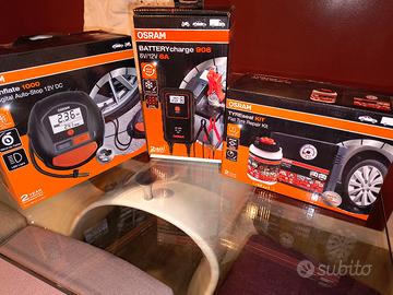 Osram Battery Charge Tyre inflate e Tyre seal