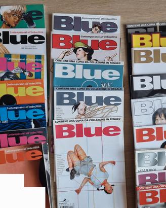 Lotto di riviste a fumetti Blue
