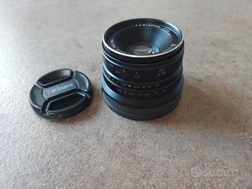 Obiettivo 7Artisans 25mm f1.8 Sony E-mount