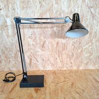 Lampada Vintage TWIST Nera con base