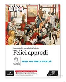 FELICI APPRODI Einaudi Scuola, 3 volumi