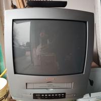 televisione e videoregistratore PHILIPS 