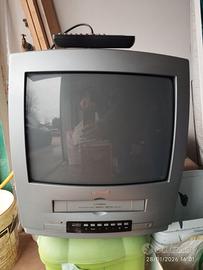 televisione e videoregistratore PHILIPS 