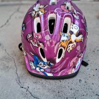 Casco bicicletta bambina