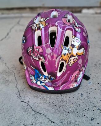 Casco bicicletta bambina