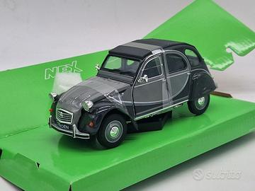 CITROEN 2CV 6 Charleston grigia - Welly - 1/43