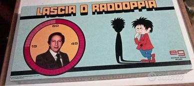 LASCIA O RADDOPPIA gioco da tavolo vintage EG