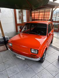 Fiat 126 d’epoca 1979 totalmente restaurata