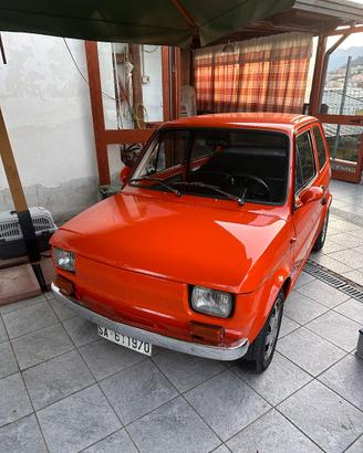 Fiat 126 d’epoca 1979 totalmente restaurata