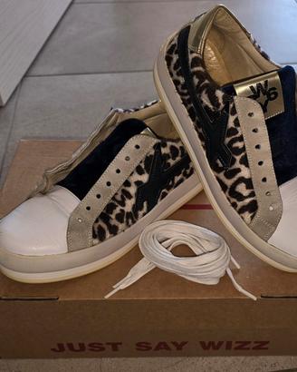 W6YZ Scarpe N36 FIRE-W leopardate