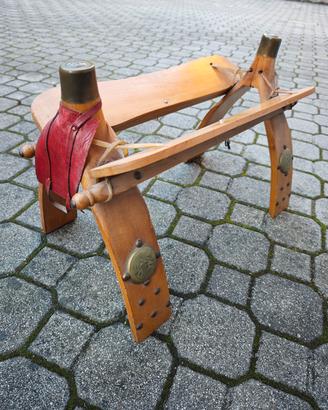 tavolino sella da cammello  vintage