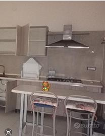 Top cucina più penisola