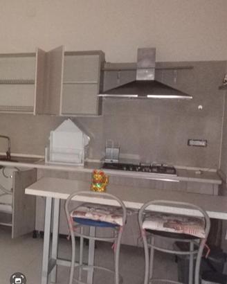 Top cucina più penisola