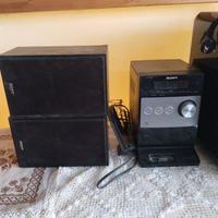 stereo con CD 2 casse