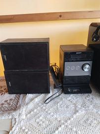 stereo con CD 2 casse