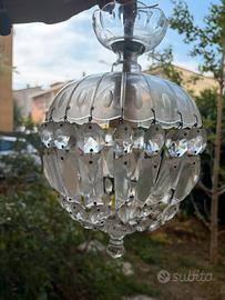 Lampadario vintage mongolfiera
