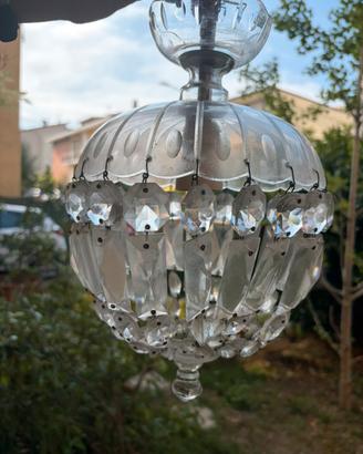 Lampadario vintage mongolfiera