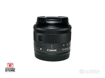 Canon EF-M 15-45mm IS STM (GARANZIA 2 ANNI)