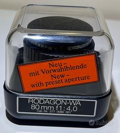 Obiettivo Rodenstock Rodagon WA 80mm f4
