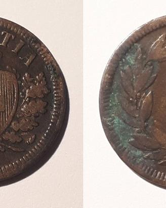Svizzera 2 rappen, 1851