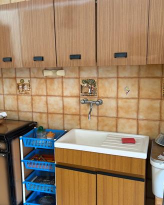 Cucina vintage anni 70 completa