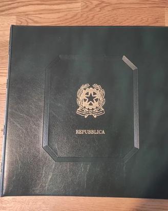 album francobolli repubblica italiana da 1945